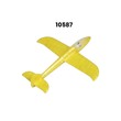 Baby Cele LED Foam Airplane Glider Toy 10587 (Yellow)