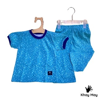 Khay May Cozy Set Small Size (1-2 years) Dark Blue
