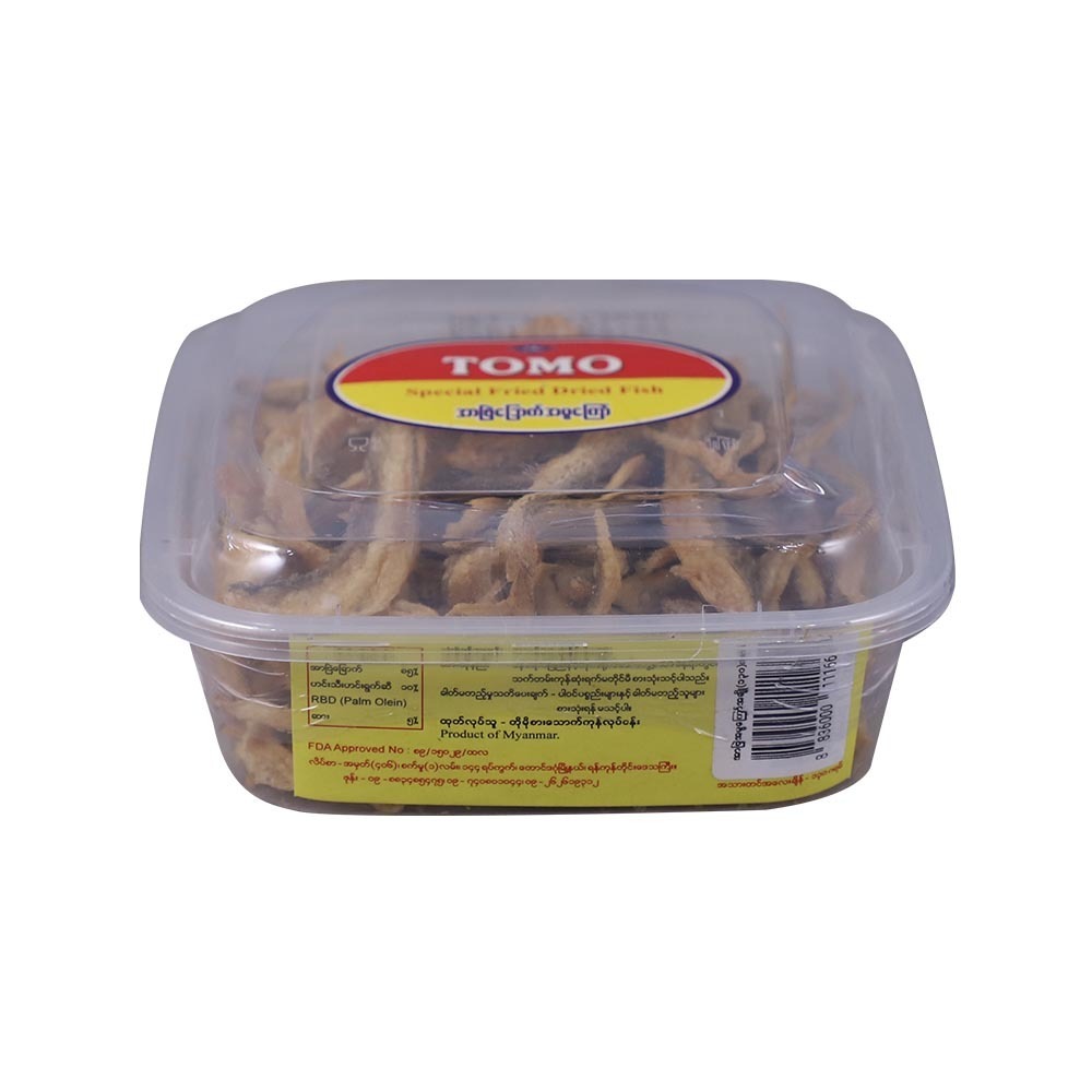 Tomo Fried Dried Gar Fish Sweet 130G (Ah Mwa)