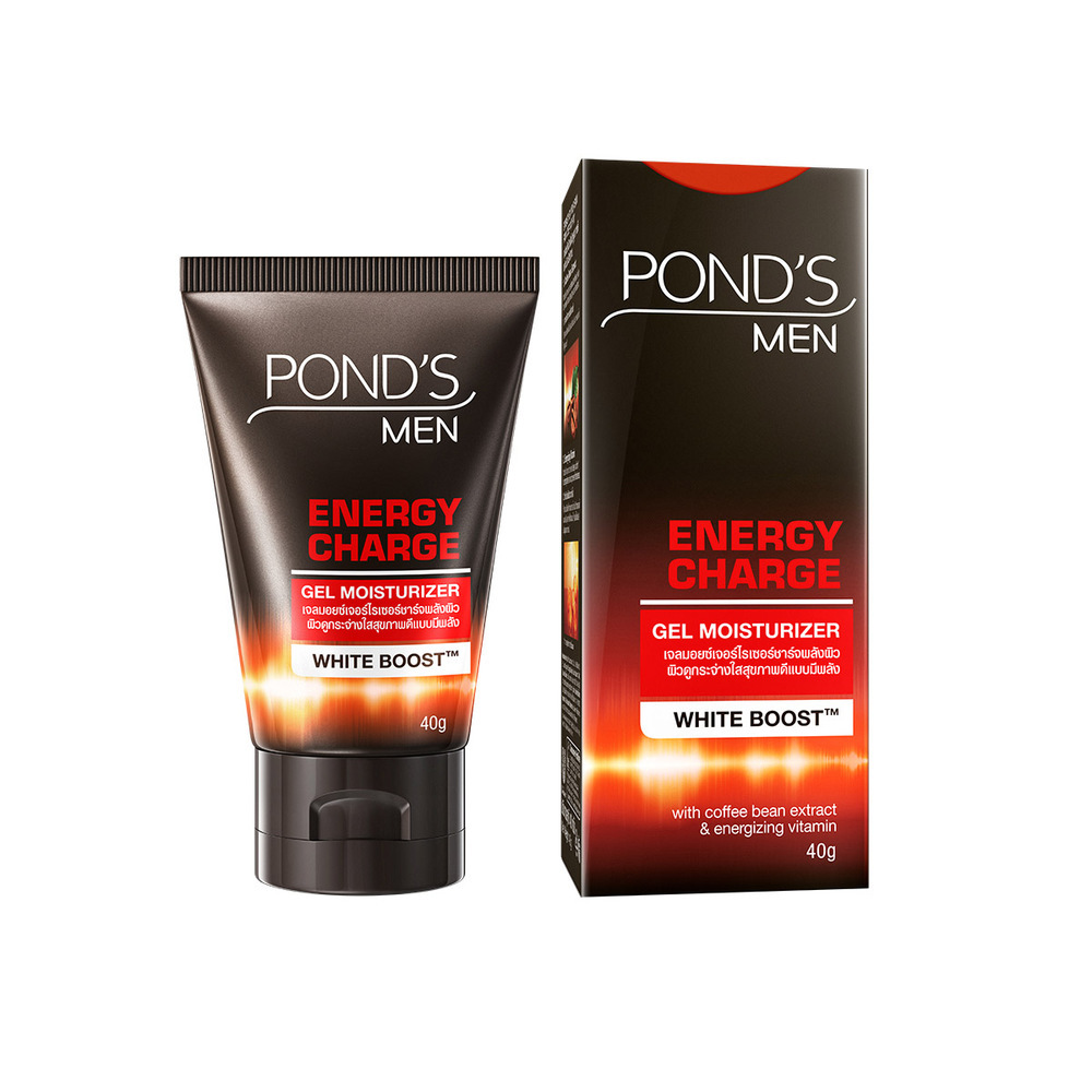 Pond`S Men Energy Charge Gel Moistrizer White 40G