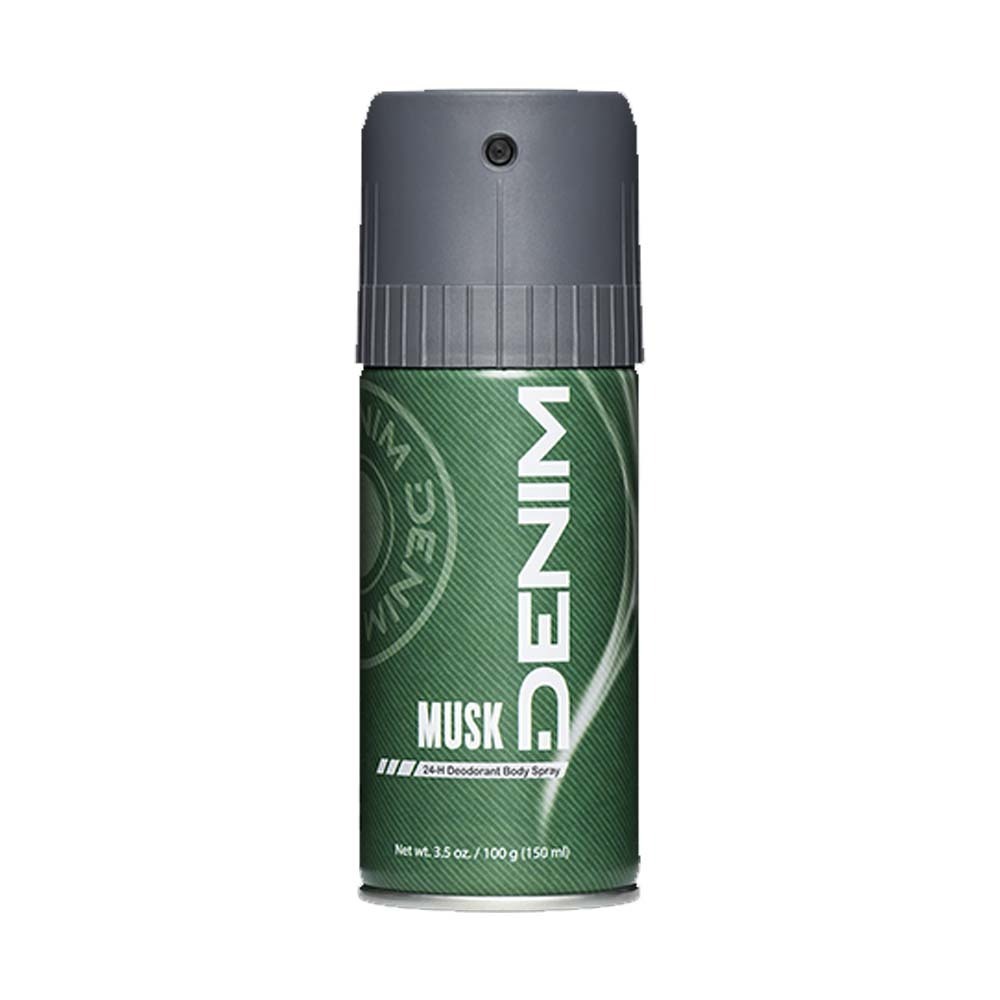 Denim Musk 24-H Deodorant Body Spray 150ML