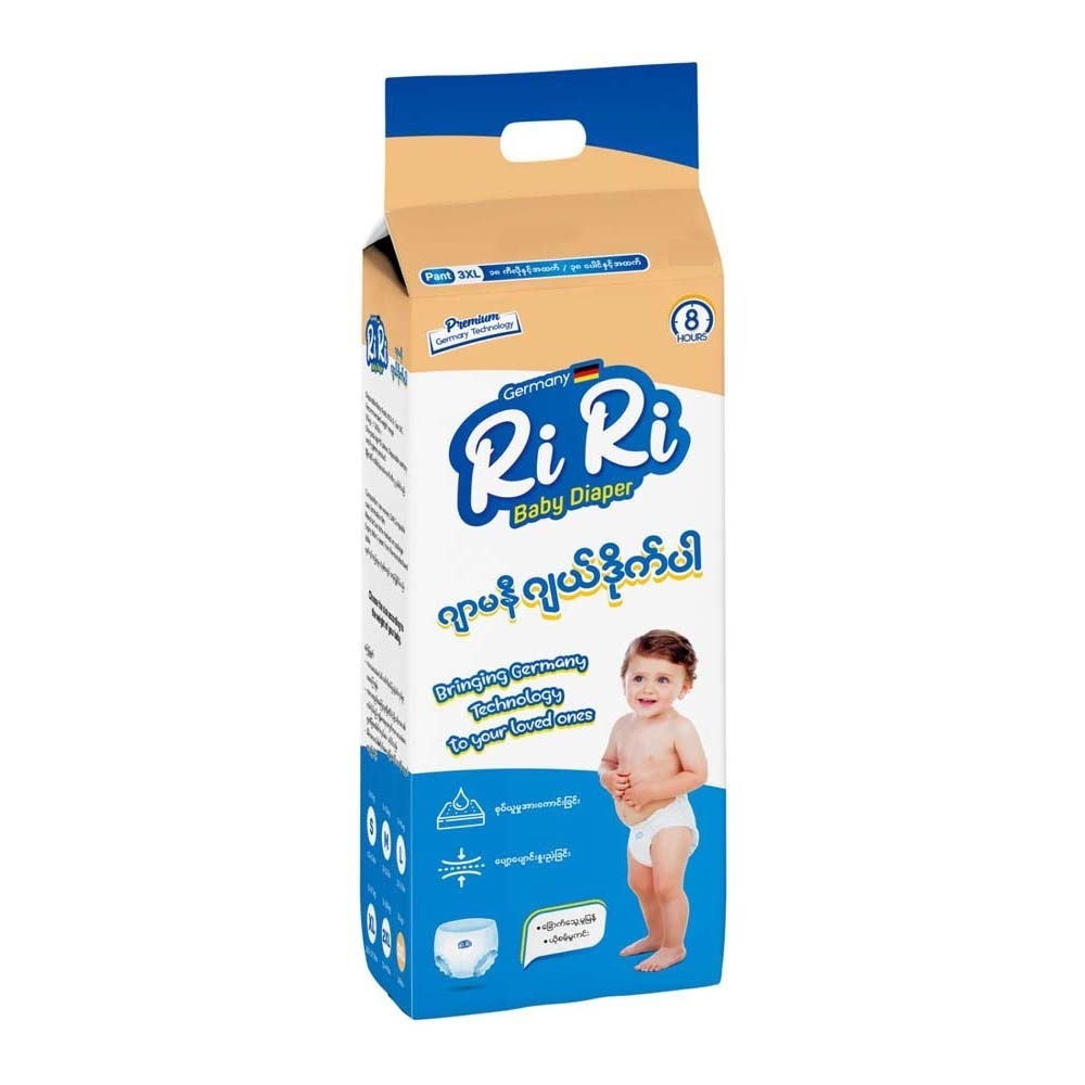 Ri Ri Baby Diaper Jumbo Pant 32PCS (18 KG And Above) Triple Extra Large