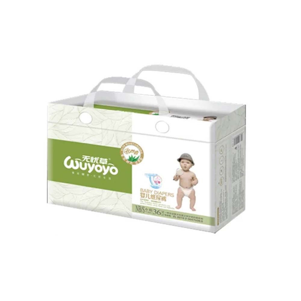 Wuyoyo Baby Diaper Tape Regular 36PCS (S)
