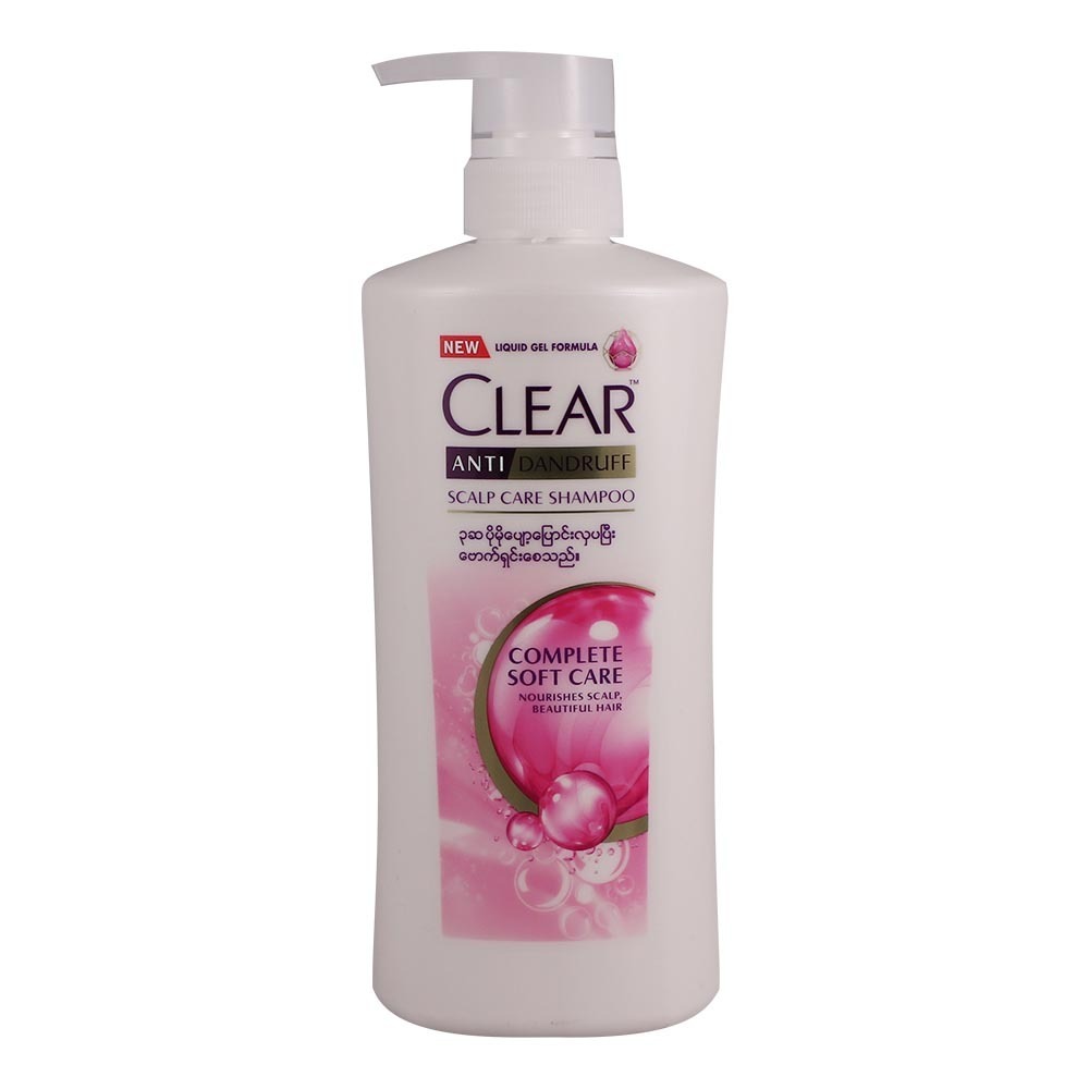 Clear Shampoo Anti-Dandruff Complete Soft Care Women 480ML