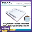 Yulang Hotel Stripped Single Bedsheet Set YLH-01S