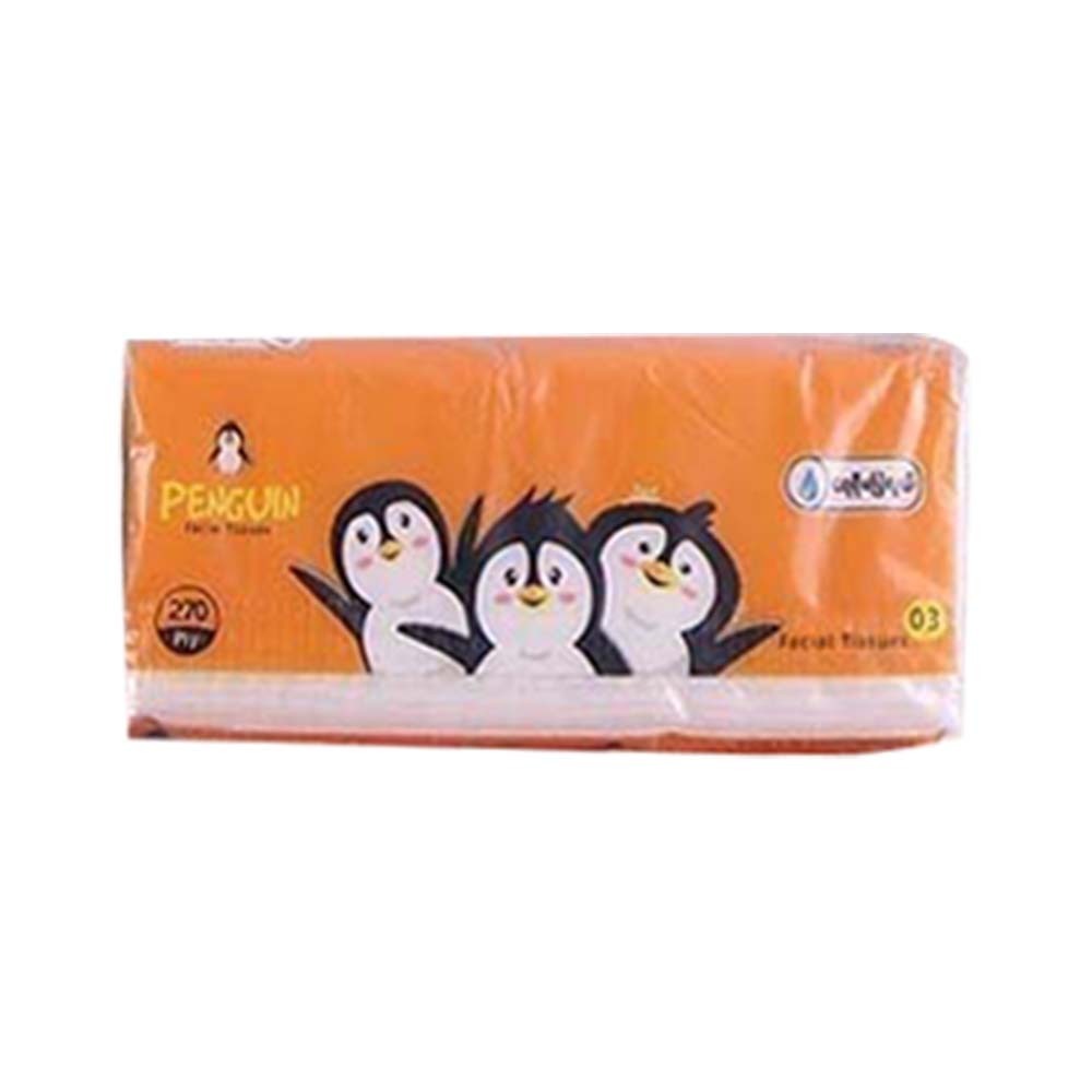 Penguin Facial Tissue 3Ply 270Sheets