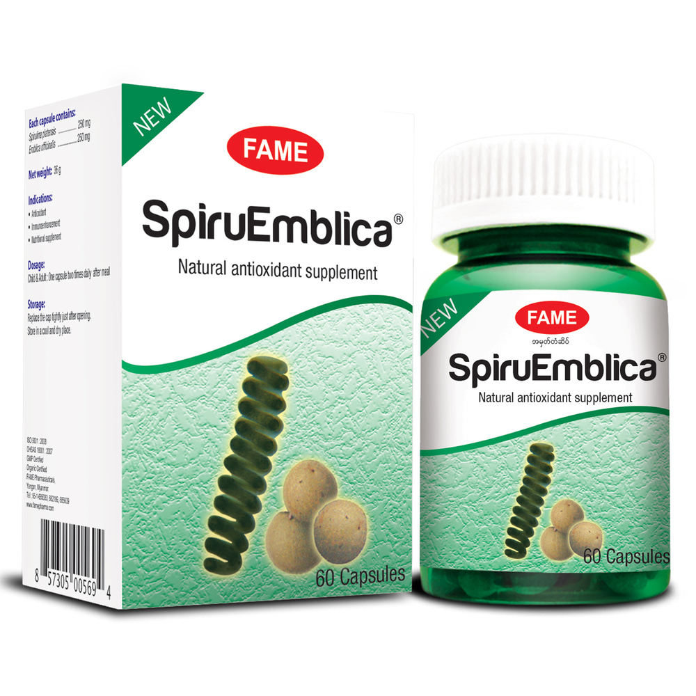 Fame Spiru Emblica 60Capsules