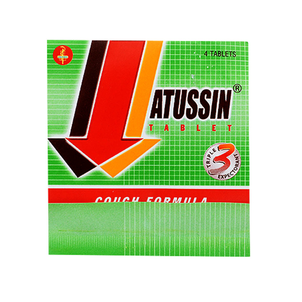 Atussin Cough 4Tablets