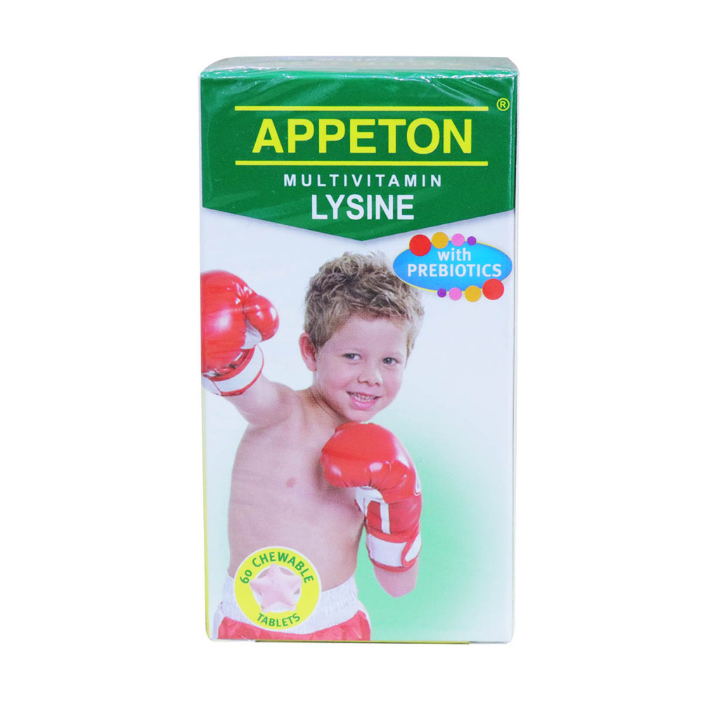 Appeton Lysine With  Prebiotics 60Tablets