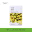 Thefaceshop Official Real Nature Mask Sheet Olive 8806182590153