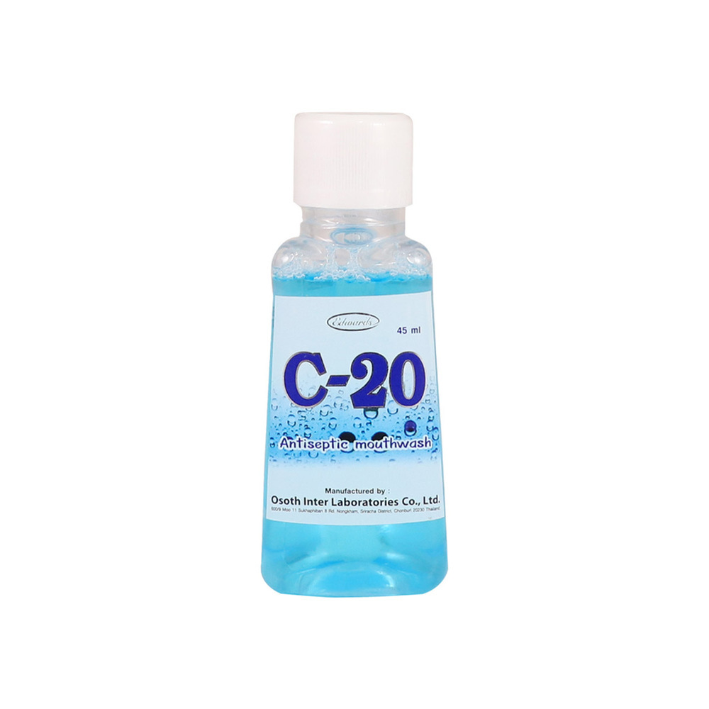 C-20 Antiseptic Mouthwash 45ML (Blue)