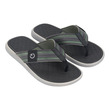 Cartago Genebra Thong Ad Flip (No-9) Grey, Black & Green 212208AY98009