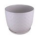 Porcelian Flower Pot With Base 20X20X20CM (Large)