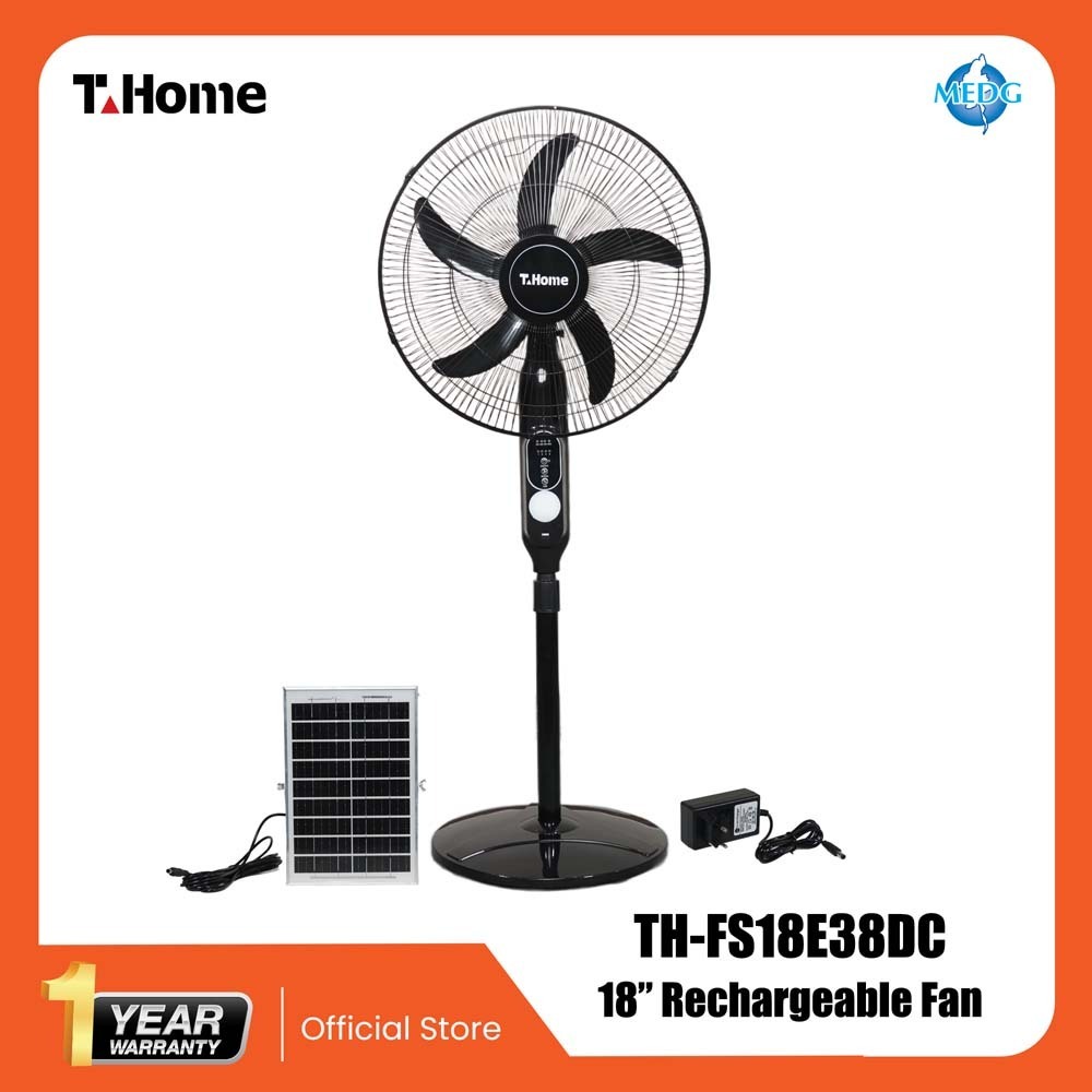 T-Home 18in Rechargeable Fan (TH-FS18E38DC)