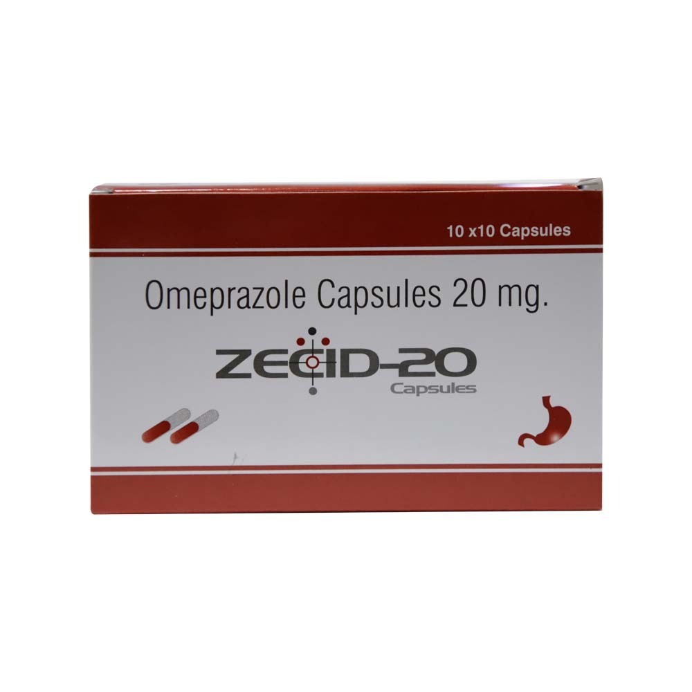 Zecid-20 Omeprazole 20MG 10PCS x 10