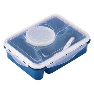 Food Container Lunch Box 4 Comparment Pink