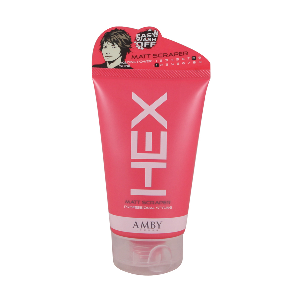 Amby London Hex Matt Scraper Hair Styling Gel 100G