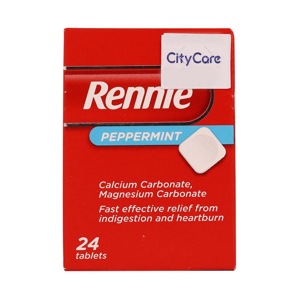 Rennie Peppermint 24Tablets