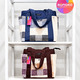 Konoko Warchi Tote Bag Medium  (Blue)