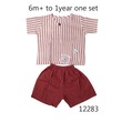 Baby Cele Stripe Set 12283 6-12 Months (Random)