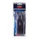 Unimax Click Ball Pen Trio RT Black 5PCS