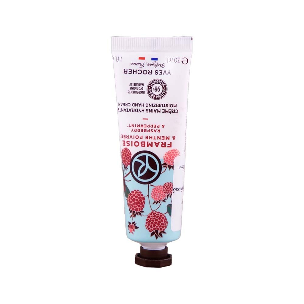 Yves Rocher Hand Cream Raspberry & Mint 30ML