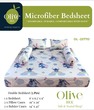 Olive Microfiber Double Bedsheet 5PCS Set OL-BKK-2377D