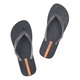 Ipanema Twisty Fem Flip (No-6) Black & Glitter Black 127193BA39306