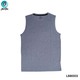Max & Mia Men Sport Sleeveless Shirt LBB003 Gray Strike Small