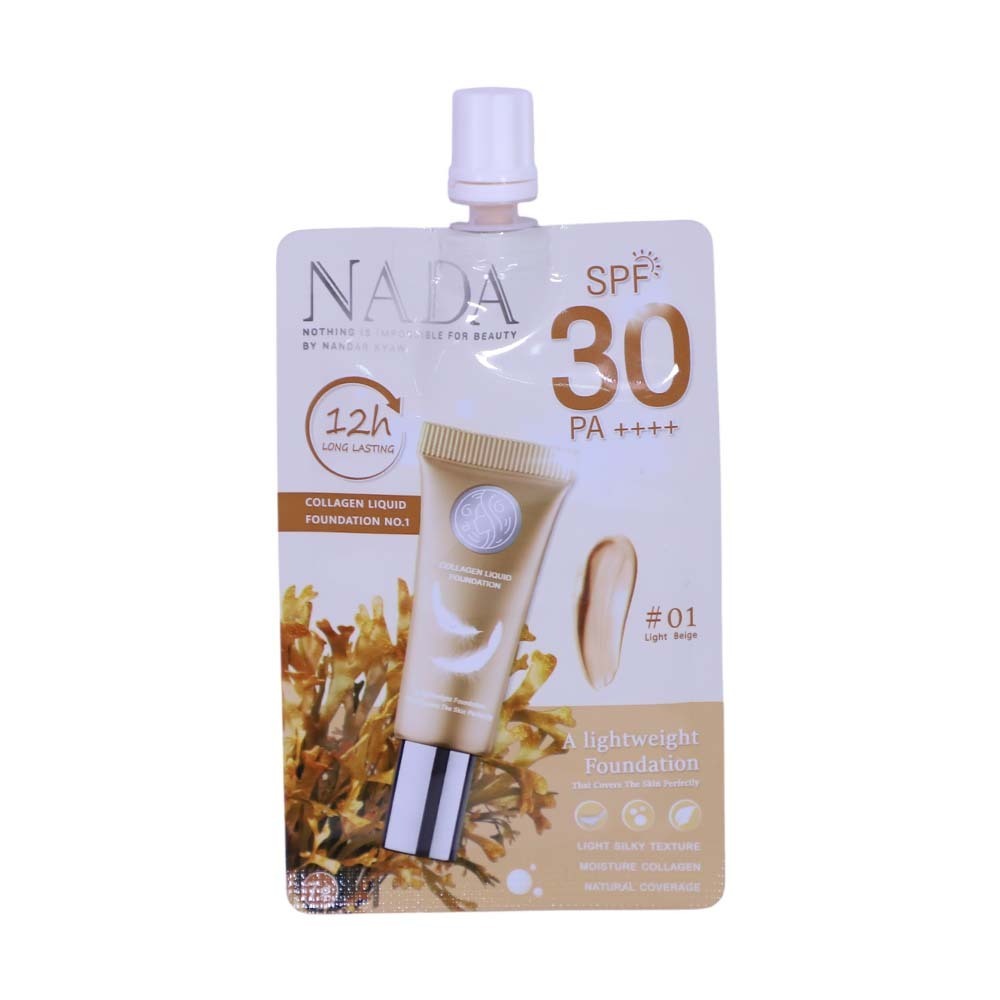 Nada Collagen Liquid Foundation SPF30 PA++++ 7G 01