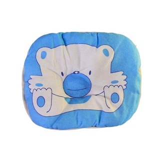 Baby Cele Cute Bear Soft Cotton Pillow Blue 10189