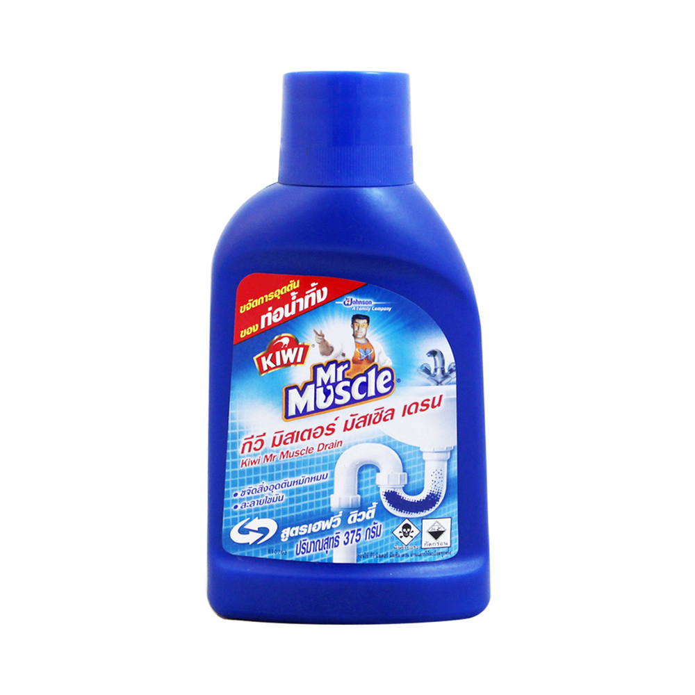 Kiwi Mr Muscle Drain Cleaning Powder 375G