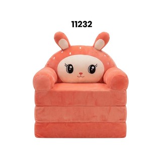 Baby Cele Cute Red Crab Foldable Kids Plush Sofa Chair 11232