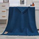 Cozy Waffle Blanket Green-Blue (200*20CM)