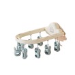 Wall Mounted Multi-Clothes Dryer Hanger 8 Clips SHBRCH013