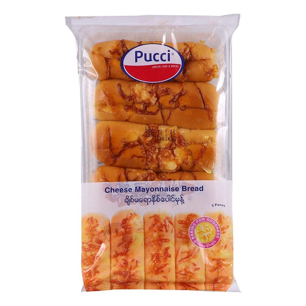 Pucci Cheese Mayonnaise Bread 180G