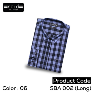 Solo Collection SBA 002 (Long) Slim Fit Shirt Extra Large 06