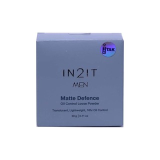 IN2IT Men Matte Defence Loose Powder 20G 01