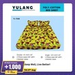 Yulang Poly Cotton Double Bedsheet Set (Classic) YL-7168D
