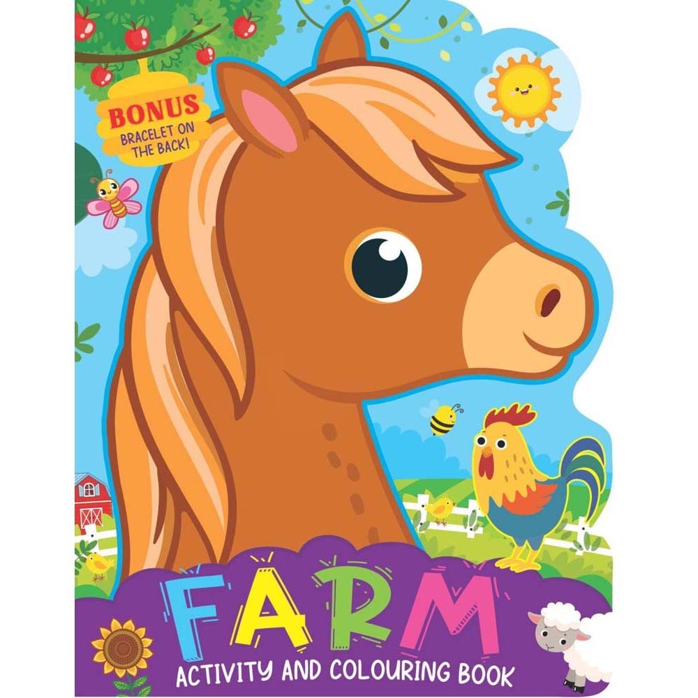 Farm Activity & Colouring Book