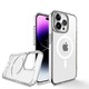 AUKEY PCTM10C Magnetic Clear Case for iPhone 15 Pro