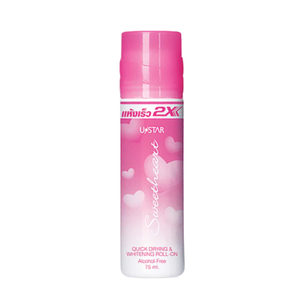 U Star Quick Dry & Whitening Roll On #Sweet Heart (75ML)