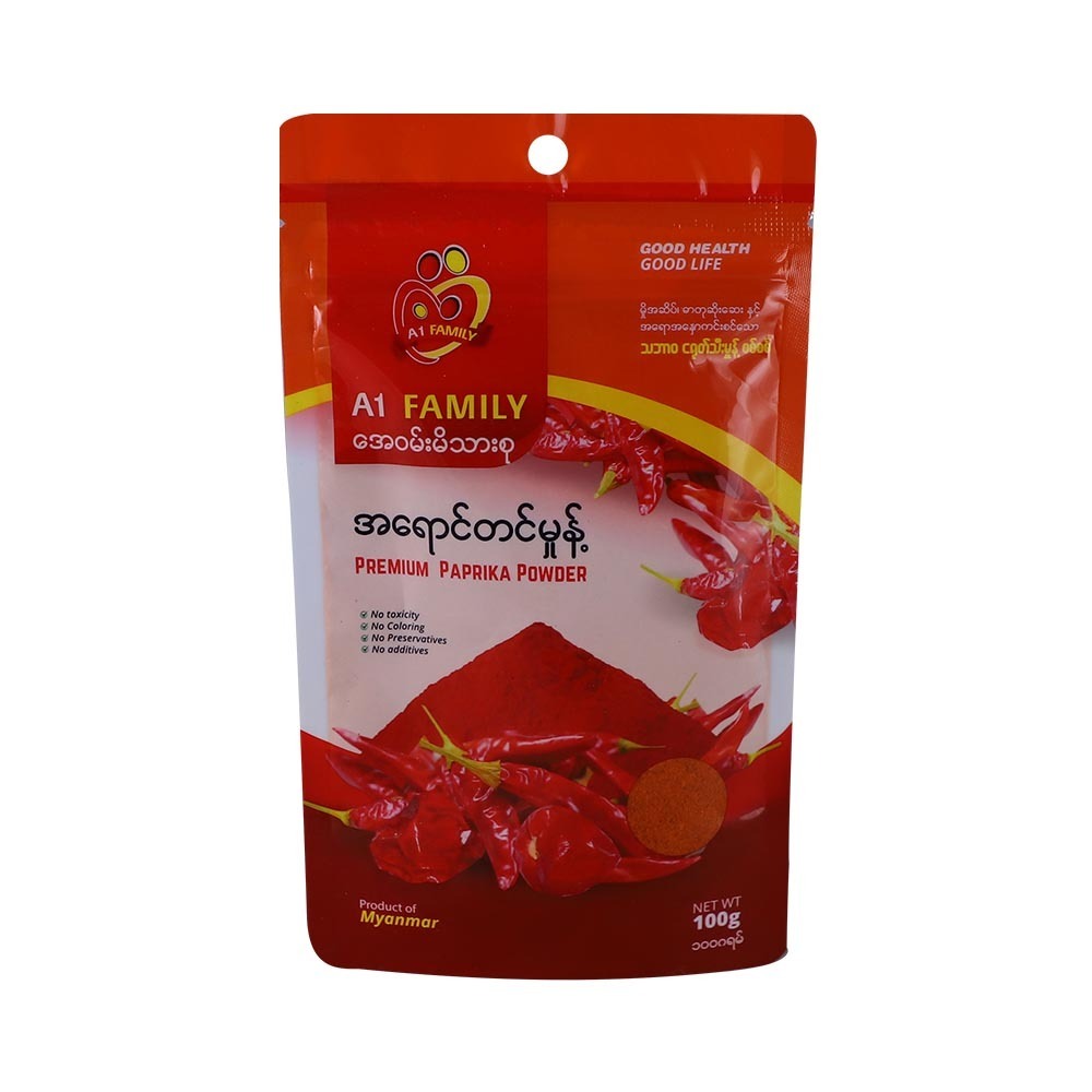 A1 Family Premium Paprika Powder 100G