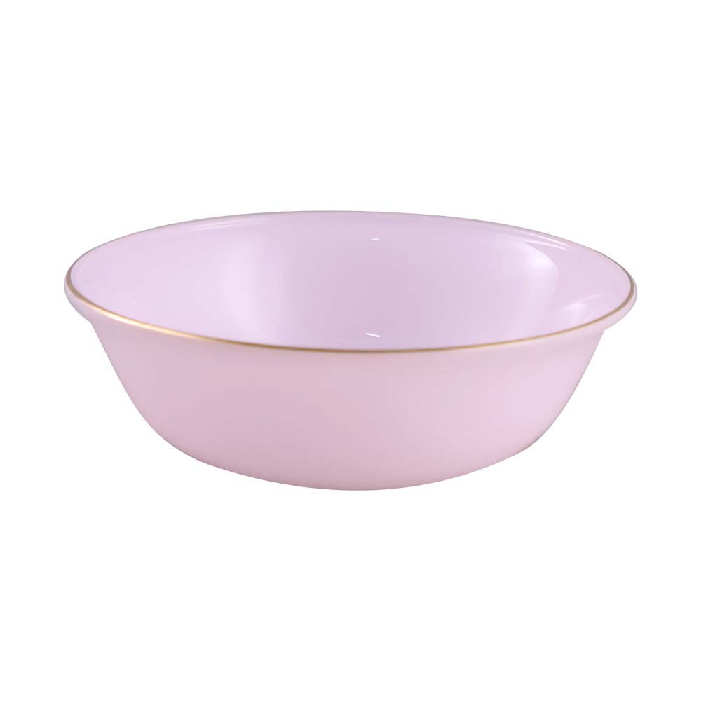 Mp Pink Gold Line Soup Bowl 6.25IN CP217