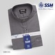 Madarin Collar Shirt Short Sleeve 2XL (Charcoal Gray) SSM-O-P-S-046