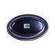 Happy Bird Steel Oval Deep Tray D25