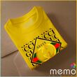 memo ygn GUCCI Square unisex Printing T-shirt DTF Quality sticker Printing-Yellow (Small)