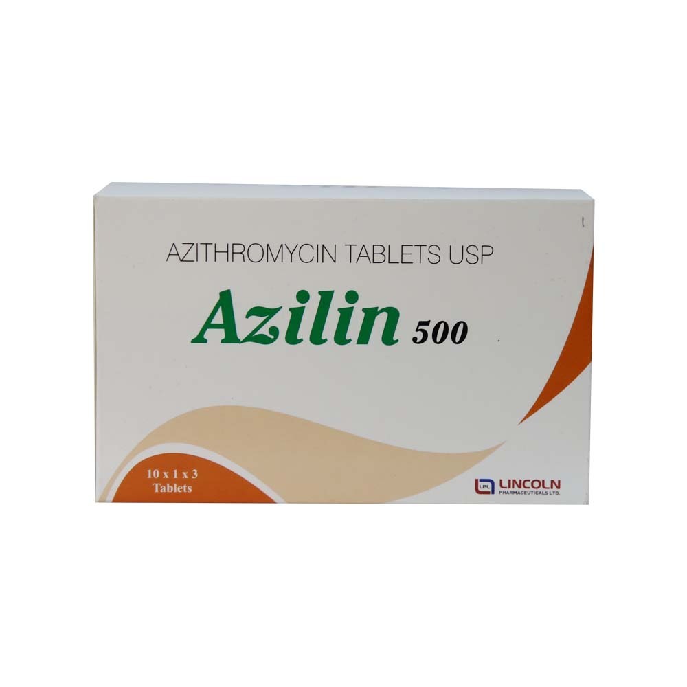 Azilin 500 Azithromycin 500MG 10PCS