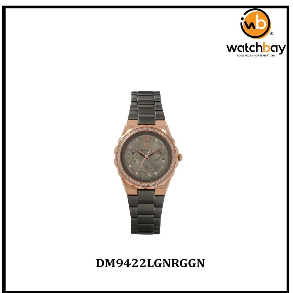 Dennis Martin Women Watch DM9422LGNRGGN Cherry Oo