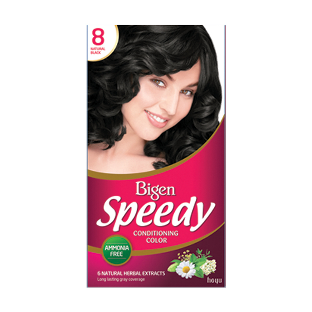 Bigen Speedy Conditioning Hair Color (8 Natural Black)